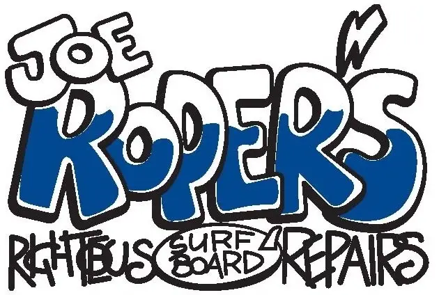 Joe Roper's Surfboard Repair Logo